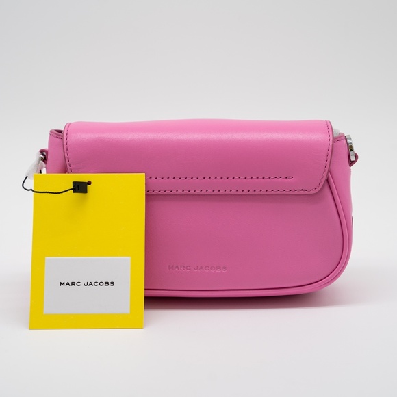 Marc Jacobs Clover Shoulder Bag Pink Leather - Picture 5 of 11